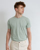 Men Organic Cotton Crew Neck Winter Green