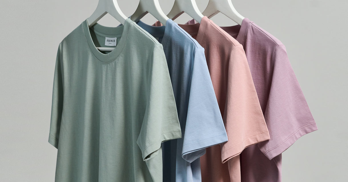 Organic Cotton Light Summer Tee Colours