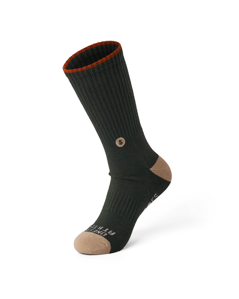 SOURCE Talking Toes The Overthinker Athletic Socks Forest