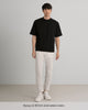 Men Premium-Weight Relaxed Tee Black Fullbody