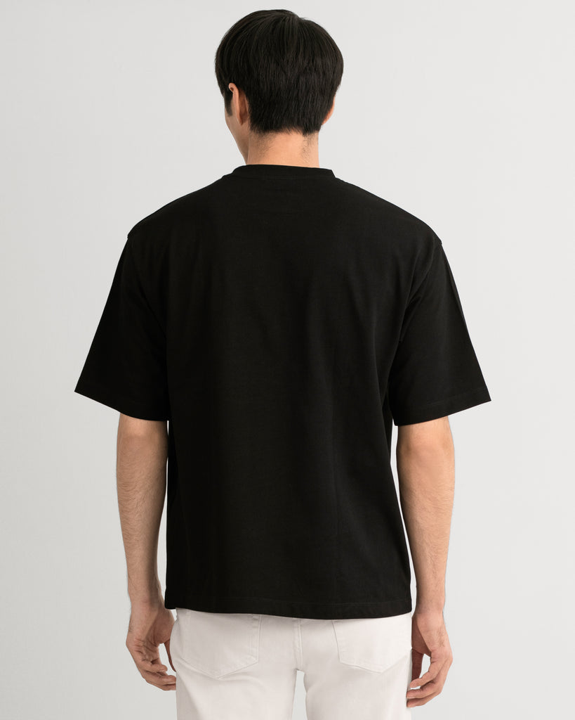 Men Premium-Weight Relaxed Tee Black