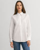 Women Cotton Relaxed Shirt White