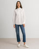 Women Cotton Relaxed Shirt White