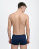 Men Tencel Micromodal Boxer Brief Navy Blue