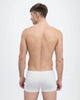 Men Tencel Micromodal Boxer Brief White