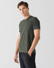 Men Organic Cotton Crew Neck Thyme Green Featured