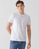 Men Organic Cotton Crew Neck T-shirt White