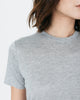 Women Tencel Lyocell Crew Neck T-Shirt Grey